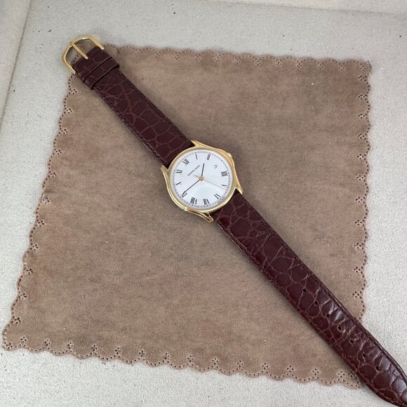 Vintage Stunning Daniel Mink Designer Swiss Made Watch extra thin 6.5MM - Picture 6 of 10